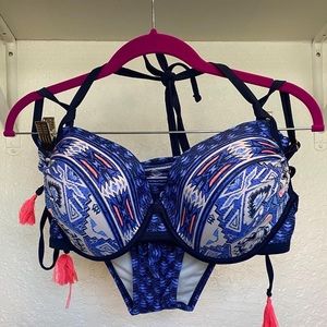 D/DD Top & L bottoms - Xhileration Swim Suit